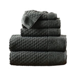 Cotton Diamond Waffle Weave Bath Towel Set - Grayson Collection