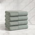 Cotton Linen-Like Border 6-Piece Towel Set - Priya Collection