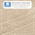 100% Cotton Checkered Jacquard Bath Towel Set - Giuliana Collection