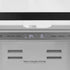 ZLINE Autograph Edition 36" 4-Door French Door Refrigerator, Water, Ice Dispenser, Stainless Steel, Polished Gold Square Handles RFMZ-W-36-FG