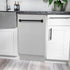 ZLINE Autograph 18" Dishwasher Stainless Door, Black DWVZ-304-18-MB