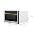 ZLINE 24" Microwave Drawer, Stainless Steel,Gold MWDZ-1-H-G