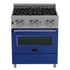 ZLINE 30" Bundle Range RAS-BM-30 & Range Hood 8654BM-30, 2KP-RASBMRH30