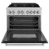 ZLINE 36" Bundle Range RAS-BLM-36 & Range Hood 8654BLM-36, 2KP-RASBLMRH36