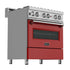 ZLINE 30" Bundle Range RAS-RM-30 & Range Hood 8654RM-30, 2KP-RASRMRH30