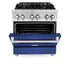 ZLINE 30" Bundle Range RA-BM-30 & Wall Range Hood KB-30, 2KP-RABMRH30
