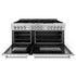 ZLINE Kitchen Package Refrigerator, Range,Range Hood , Dishwasher, 4KPR-RARH60-DWV