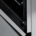 ZLINE 24" Autograph Dual Fuel Range, Stainless, Black accents, RAZ-24-MB