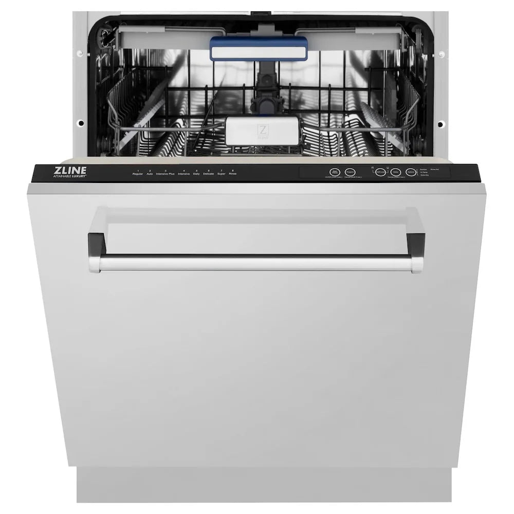 ZLINE Kitchen Package Refrigerator, Range , Range Hood , Microwave, Dishwasher 5KPR-RARH48-MWDWV