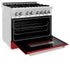 ZLINE 36" Bundle Range RA-RM-36 & Wall Range Hood KB-36, 2KP-RARMRH36
