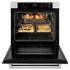 ZLINE Kitchen Package Refrigerator, Rangetop, Wall Oven, Microwave 4KPR-RT30-MWAWS