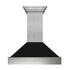 ZLINE 48" Bundle Range RAS-BLM-48 & Range Hood 8654BLM-48, 2KP-RASBLMRH48