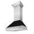 ZLINE 36" Bundle Range RAS-BLM-36 & Range Hood 8654BLM-36, 2KP-RASBLMRH36