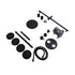 ZLINE Emerald Bay Thermostatic Shower System with Body Jets EMBY-SHS-T3-MB