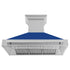 ZLINE 48" Autograph DuraSnow Stainless Wall Range Hood 8654SNX-BM-48