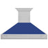 ZLINE 48" Autograph DuraSnow Stainless Wall Range Hood 8654SNX-BM-48