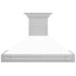 ZLINE 48" Autograph DuraSnow White Stainless Wall Range Hood 8654SNX-WM-48