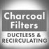 ZLINE 1 Set Charcoal Filters for Range Hoods w/Recirculating Option, CF1-587/597/9597
