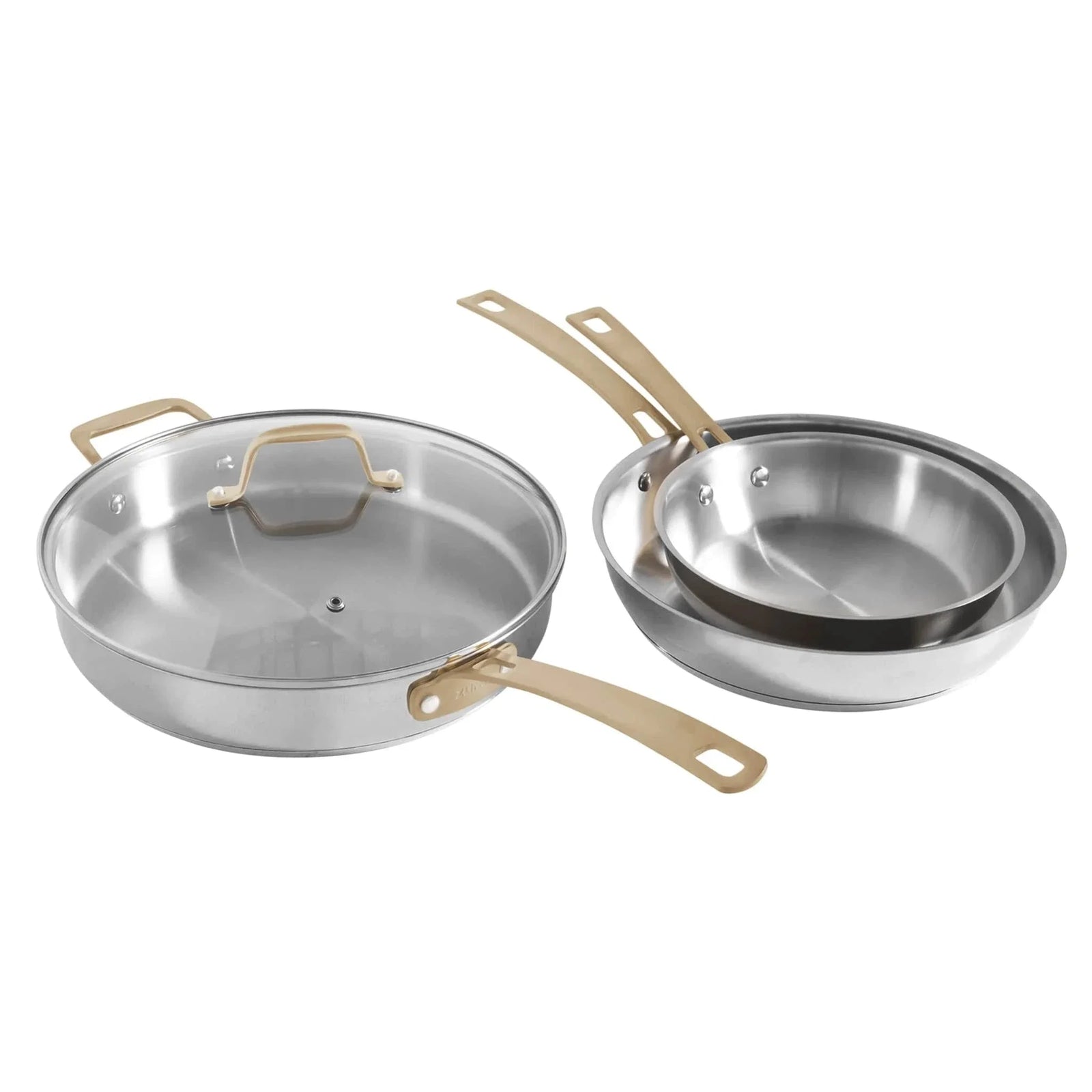ZLINE 10-Piece Stainless Steel Non-Toxic Cookware Set CWSETL-ST-10