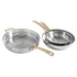 ZLINE 10-Piece Stainless Steel Non-Toxic Cookware Set CWSETL-ST-10