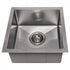 ZLINE 15" Undermount Single Bowl Bar Sink DuraSnow Stainless Steel, SUS-15S