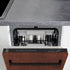 ZLINE 18" Dishwasher, Hammered Copper panel, Stainless Tub, DWV-HH-18