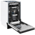 ZLINE 18" Dishwasher in Black matt panel, Stainless Tub, DWV-BLM-18