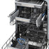 ZLINE 18" Dishwasher in Blue matt panel, Stainless Tub, DWV-BM-18