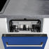 ZLINE 18" Dishwasher in Blue matt panel, Stainless Tub, DWV-BM-18
