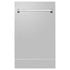 ZLINE 18" Dishwasher in Custom Panel Ready, Stainless Tub, DWV-304-18