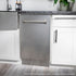 ZLINE 18" Dishwasher in Custom Panel Ready, StainlessTub, DWV-18