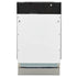 ZLINE 18" Dishwasher in Custom Panel Ready, StainlessTub, DWV-18