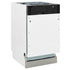 ZLINE 18" Dishwasher in Custom Panel Ready, StainlessTub, DWV-18