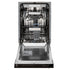 ZLINE 18" Dishwasher, Oil Rubbed Bronze panel, Stainless Tub, DWV-ORB-18