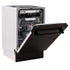 ZLINE 18" Dishwasher, Oil Rubbed Bronze panel, Stainless Tub, DWV-ORB-18