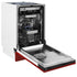ZLINE 18" Dishwasher, Red Matt panel, Stainless Tub, DWV-RM-18