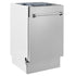 ZLINE 18" Dishwasher, Stainless panel, Stainless Tub, DWV-SN-18