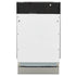 ZLINE 18 in. Tallac Series 3rd Rack Top Control Dishwasher in a Stainless Steel Tub DWV-BS-18