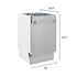 ZLINE 18 in. Tallac Series 3rd Rack Top Control Dishwasher in a Stainless Steel Tub DWV-BS-18