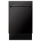 ZLINE 18 in. Tallac Series 3rd Rack Top Control Dishwasher in a Stainless Steel Tub DWV-BS-18