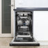 ZLINE 18" Tallac Series 3rd Rack Top Control Dishwasher in Custom Panel Ready with Stainless Steel Tub, DWV-UF-18