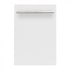 ZLINE 18" White Matte with Stainless Steel Tub, DW-WM-H-18