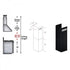 ZLINE 2-36" Chimney Extensions for 10 ft. to 12 ft. Ceilings, 2PCEXT-BS655N