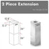 ZLINE 2 Piece Chimney Extension for 10'-12' Ceiling, 2PCEXT-GL14i