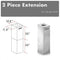 ZLINE 2 Piece Chimney Extension for 10'-12' Ceiling, 2PCEXT-GL9i
