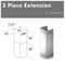 ZLINE 2 Piece Chimney Extension for 12' Ceiling, 2PCEXT-687