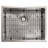 ZLINE 23" Undermount Single Bowl Sink DuraSnow Stainless Steel, SRS-23S