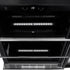 ZLINE 24" Autograph Edition 154 Can Beverage Cooler Fridge with Adjustable Shelves in Stainless Steel with Matte Black Accents RBVZ-US-24-MB