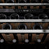 ZLINE 24" Autograph Edition Dual Zone 44-Bottle Wine Cooler in Stainless Steel with Wood Shelf and Matte Black Accents RWVZ-UD-24-MB