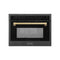 ZLINE 24" Convection Microwave, Black Stainless, Bronze MWOZ-24-BS-CB